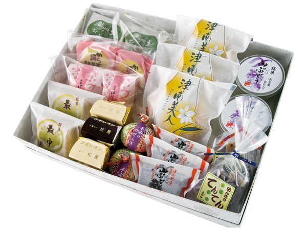 和菓子詰め合わせセット ｜ 商品案内 ｜ 津南菓子処 松屋